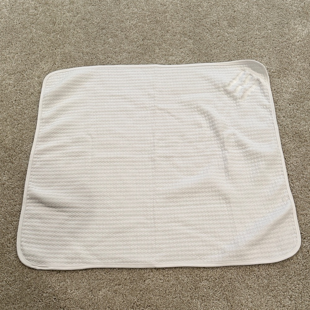 White Textured Blanket